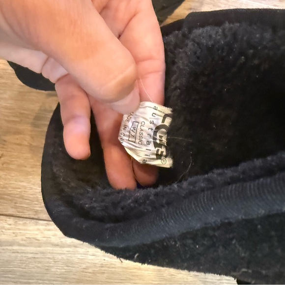 UGG Classic Black Boots - Picture 6 of 7